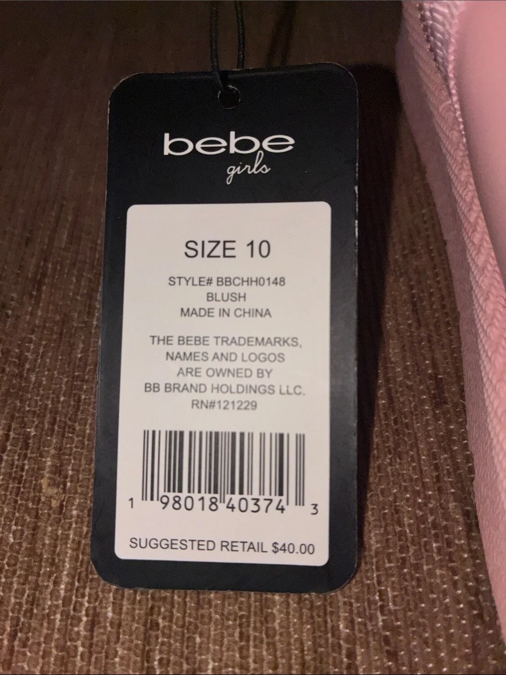 bebe Pink Faux-Fur Trim Butterfly Boots